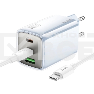 Сетевое зарядное устройство Hoco N49 Glorious 65W 3A (PD) синий
