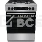 Комбинированная плита Gorenje GKS6C70XJ нержавеющая сталь (без крышки) реш.сталь, фото3