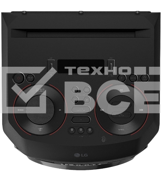 Минисистема LG XBOOM RNC9 черный 1000Вт FM USB BT