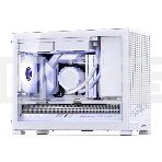 Корпус без блока питания Case JONSBO D32 PRO, Mini-Tower, TG, no fan, 2xUSB-A 3.2 + 1xUSB-C 3.2, mATX, mDTX, mITX White, фото22
