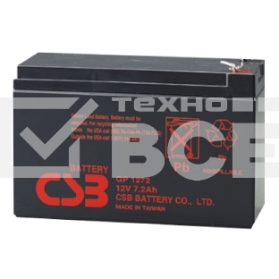 Батарея CSB GP 1272 12V 7.2Ah F2 28W