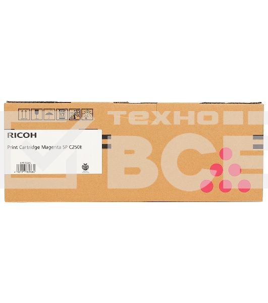 Картридж лазерный Ricoh тип SPC250E малиновый для SP C250DN/C250SF 1600 отп.