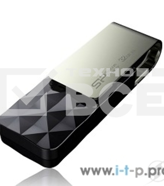 Флеш Диск Silicon Power 32Gb Blaze B30 SP032GBUF3B30V1K USB3.0 черный/серый