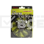 Вентилятор Enermax 12см UCTB12P [T.B. Silence PWM] 120x120x25, рамка HALO, 500-1500 об/мин, 8-18 дба, 45,04-121,05 м3/ч, адаптер 3P к 4P, фото5
