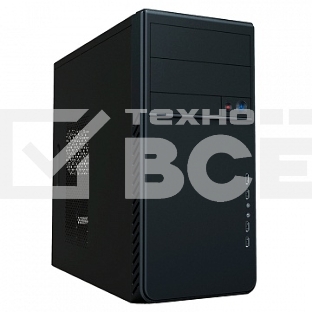 Корпус MidiTower Powerman ES861 Black PM-450ATX 4*USB 2.0 Audio mATX