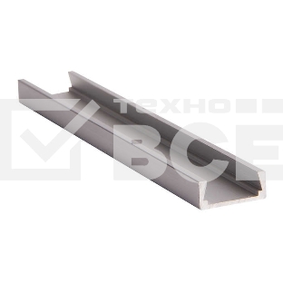 Профиль PAL 1506 накладной (дл.2м) анодированный JazzWay 1009609