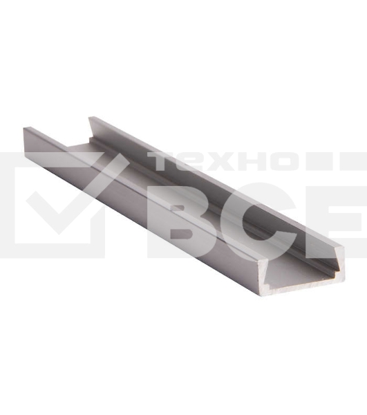 Профиль PAL 1506 накладной (дл.2м) анодированный JazzWay 1009609