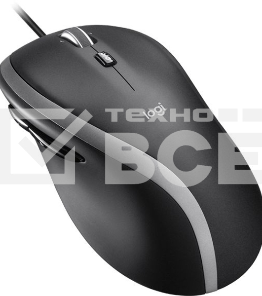 Мышь проводная Logitech M500S черный, 4000 dpi, USB, кнопки - 7