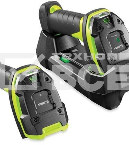 Сканер штрих-кода ручной Zebra DS3608 (DS3608-SR3U4600VZW) 2D имидж, проводной, USB, зеленый/черный