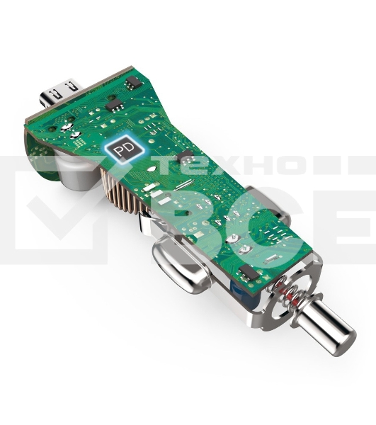 Комплект зарядное устройство Hama H-183297 3A PD для Apple кабель Apple Lightning/Type-C белый