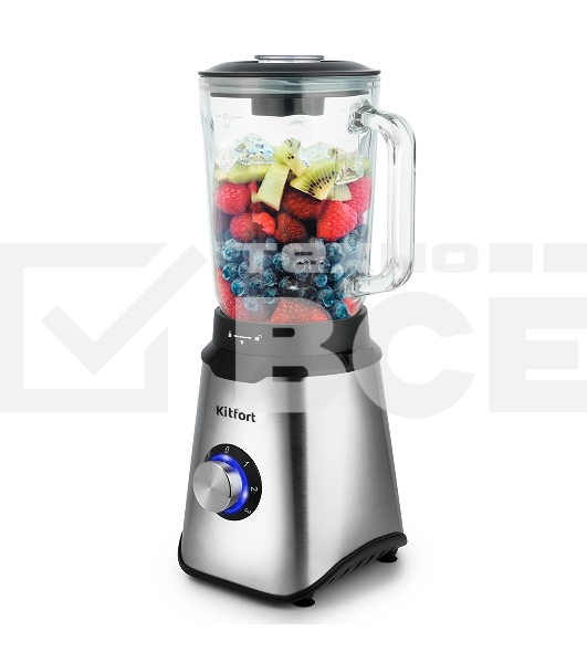 Блендер стационарный Kitfort КТ-1344 800Вт серебристый