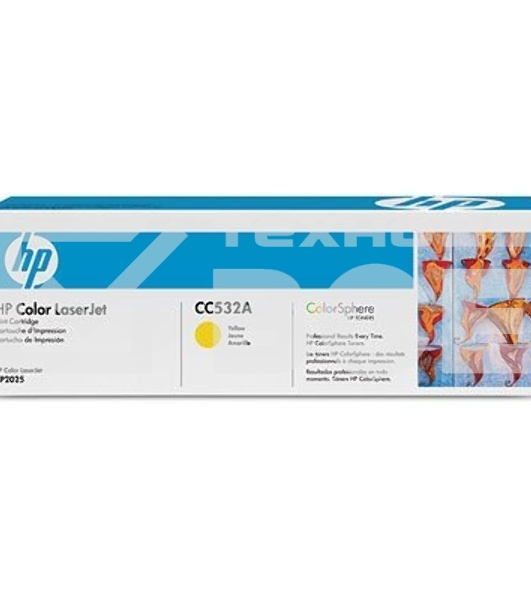 Картридж лазерный HP CC532A желтый для LJ CP2025/CM2320 2800стр.
