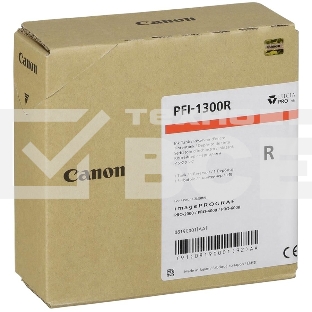 Картридж струйный Canon PFI-1300 красный