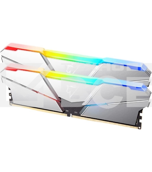 Оперативная память NETAC Shadow, DDR5, 32GB (2x16 GB), 4800 MHz, CL40, радиатор, RGB, серебристый
