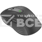 Мышь беспроводная Logitech Signature M650 графитовый, 4000 dpi, радиоканал, Bluetooth, USB, кнопки - 5, фото17