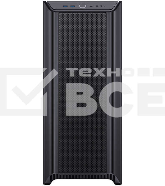 Компьютерный корпус  E-ATX/ JONSBO D500 BK, E-ATX case, 2xU3.0+1xType-C, Combo Audio, 2.0mm aluminium +metal