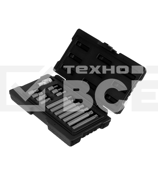 Набор бит TORX, хвостовик-шестигранник, 10 мм, CrV, 15 предм. Stels