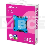 Внешний накопитель SSD 512GB A-DATA SD620, External, USB 3.2, [R/W -550/500 MB/s] синий, фото7