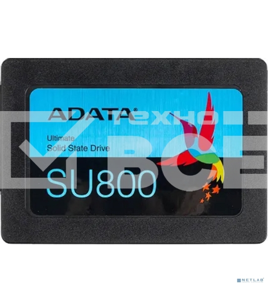 Накопитель SSD ADATA SU800, 1Tb, SATA III, 2.5