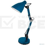 Светильник Camelion KD-331 C06 синий (Светильник настольный, 230V, 40W, E27), фото 1