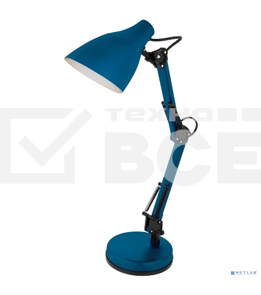 Светильник Camelion KD-331 C06 синий (Светильник настольный, 230V, 40W, E27)