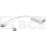 Переходник Kramer Electronics [ADC-HM/DPF] HDMI вилка на DisplayPort розетку, поддержка 4К, фото2