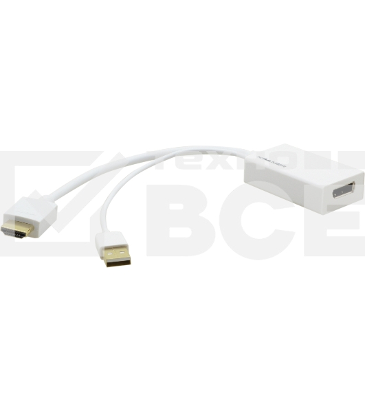 Переходник Kramer Electronics [ADC-HM/DPF] HDMI вилка на DisplayPort розетку, поддержка 4К