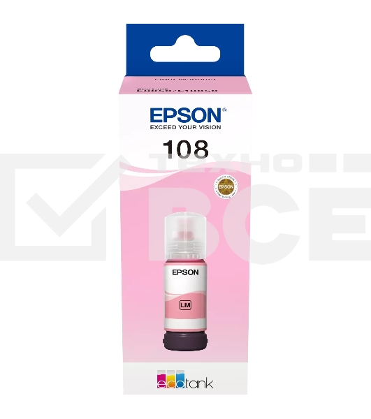 Контейнер с светло-пурпурными чернилами EPSON C13T09C64A