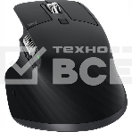 Мышь беспроводная Logitech MX Master 3s графитовый, 8000 dpi, радиоканал, Bluetooth, USB, кнопки - 7, фото8