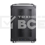 Компьютерный корпус JONSBO C6-ITX Black ITX без БП, боковая панель из закаленного стекла, mini-ITX, черный, фото5