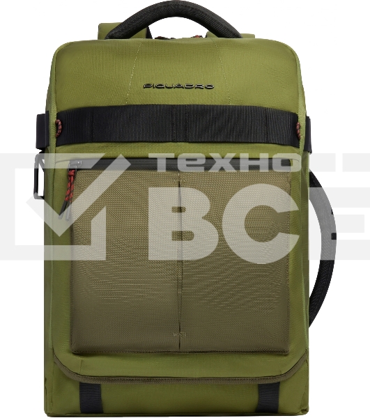 Рюкзак мужской Piquadro Arne CA6691S125/VE хаки ткань