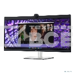 Монитор 34' Dell P3424WEB IPS 3440x1440, 60 Гц, 5 мс, 21:9, 300 кд/м2, 1xHDMI, 1хDP, 2хUSB-C, RJ-45, 1x3.5 мм, черный/серебристый, фото13