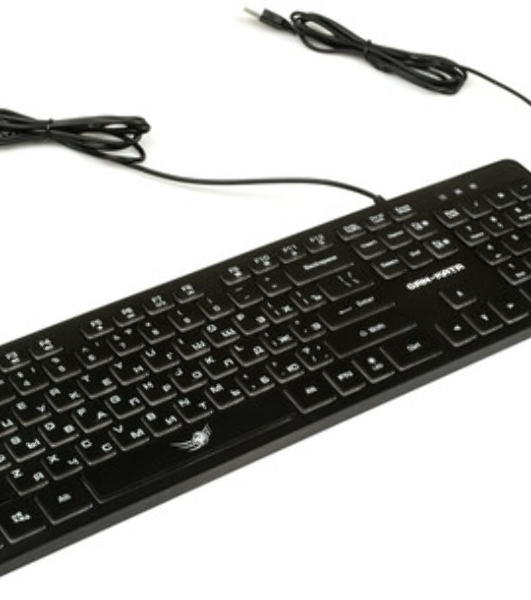 Комплект клавиатура+мышь Dialog KMGK-1707U проводной, USB, 1600 DPI, белый