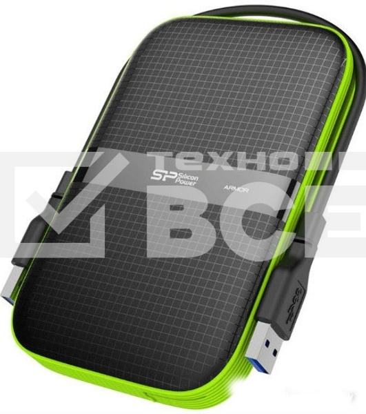 Жесткий диск Silicon Power USB 3.0 1Tb A60 SP010TBPHDA60S3K Armor 2.5