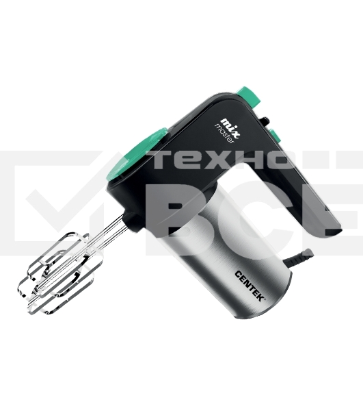 Миксер Centek CT-1123 (черн/сталь)