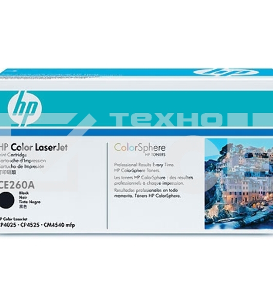 Картридж лазерный HP CE260A черный CLJ CP4025/CP4525 (8500стр.)