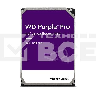 Жесткий диск WD Original SATA-III 14Tb WD141PURP Video Purple Pro (7200rpm) 512Mb 3.5