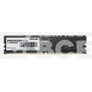 Оперативная память Patriot Signature, DDR5, 16GB (1x16 GB), 5600 MHz, CL46