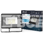 Прожектор светодиодный Qplus 50Вт 6500К 4250лм IP65 графит. сер. 1/10 Gauss 690511350, фото3