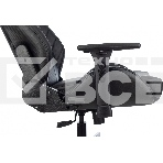 Кресло игровое Knight Thunder 5X черный эко.кожа крестов. металл, фото13