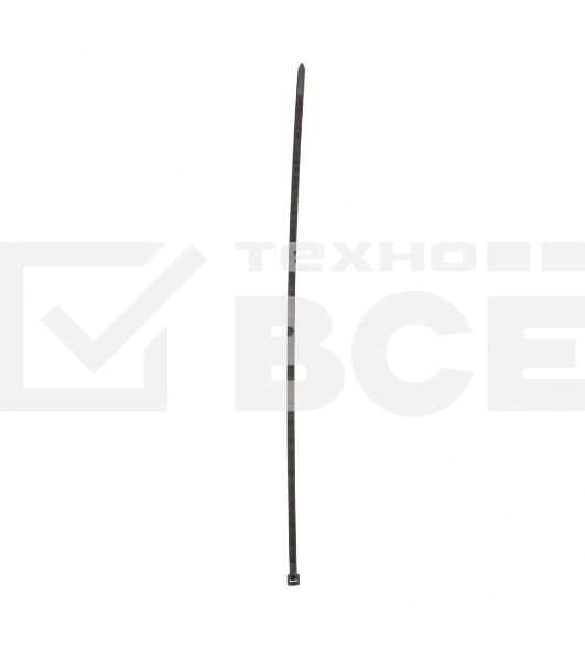 Хомуты Сибртех, 500 х 8 мм, пластиковые, черные, 50 шт.