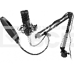 Микрофон проводной Оклик SM-600G 2.5м черный, фото18