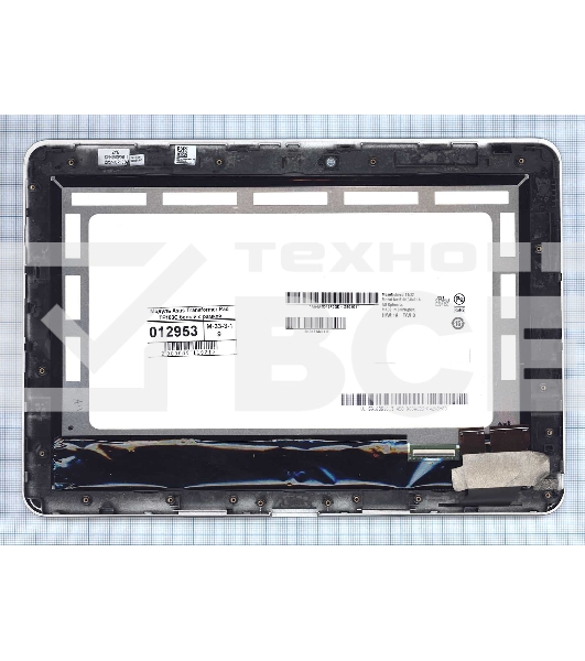 Модуль (матрица + тачскрин) для Asus Transformer Pad TF103C белый с рамкой
