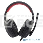 Наушники с микрофоном Oklick Phoenix HS-L320G черный/красный1.9м мониторы оголовье (NO-3000), фото2