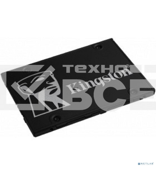 Накопитель SSD Kingston KC600, 1Tb, SATA III, 2.5