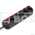 Сетевой фильтр Buro 500SH-3-SW-B 3м (5 розеток) черный (коробка), фото4