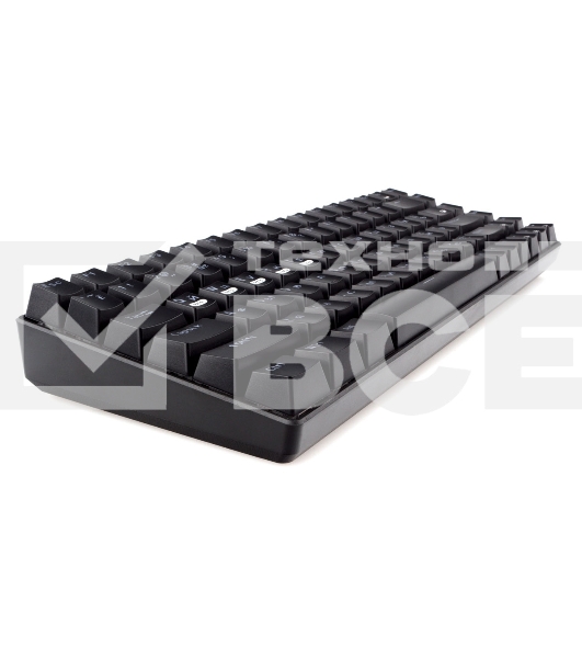 Клавиатура Gembird KBW-G510L проводная + беспроводная, USB, чёрный