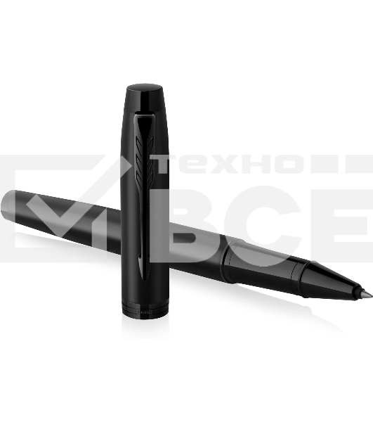 Ручка роллер Parker IM Achromatic T317 (CW2127743) Matt Black F черн. черн. подар.кор.