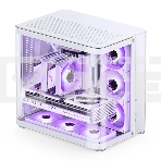 Корпус без блока питания JONSBO TK-2, Midi-Tower, TG, no fans, 1xUSB-A 3.2 + 1xUSB-C 3.2, ATX, mATX, mITX White, фото9