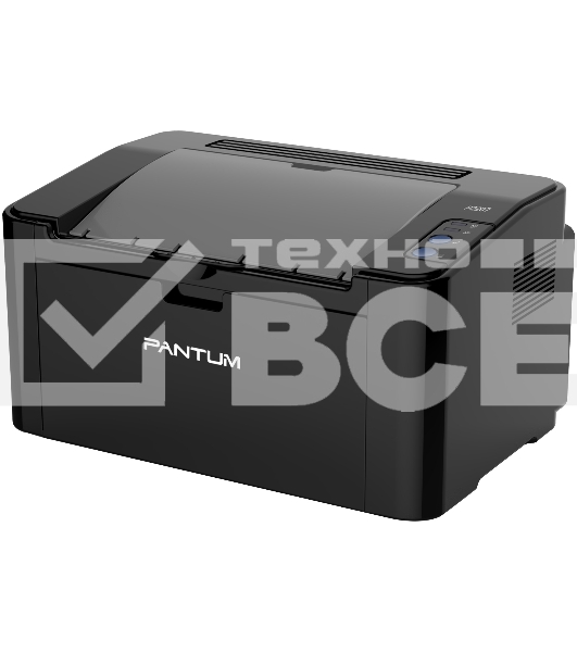 Принтер лазерный Pantum P2207, A4, ч/б, печ. до 20 стр/мин, 1200x1200 dpi, USB